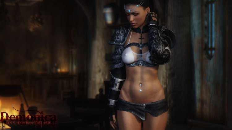 Skyrim Lady body Demonica
