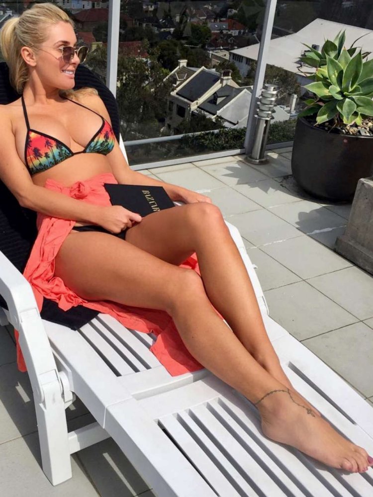 Zilda Williams in the garden