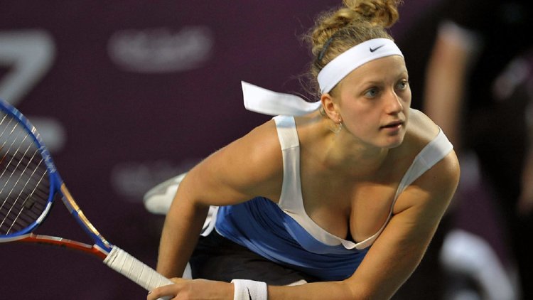 Petra Kvitova tennis photoshoot