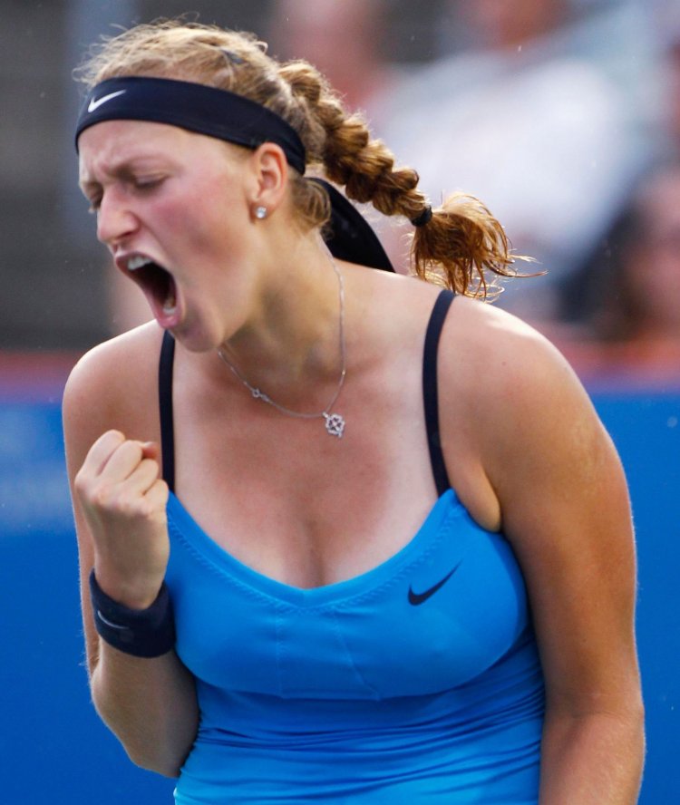 Petra Kvitov's chest