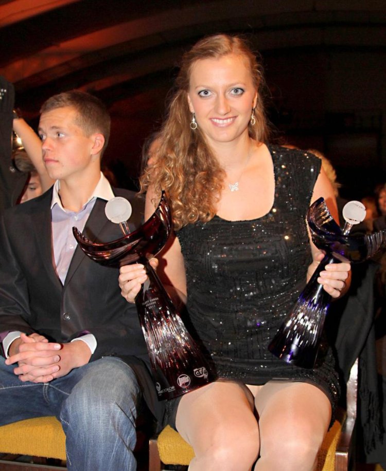 Petra Kvitova no panties