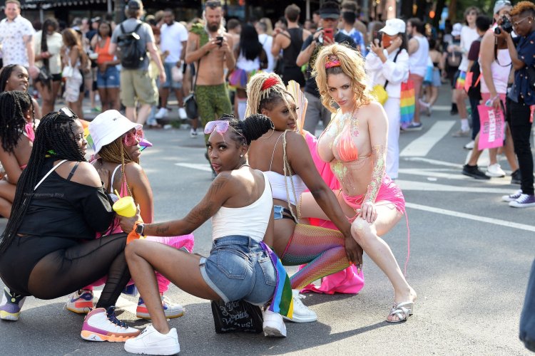 Shemale nude at pride parade