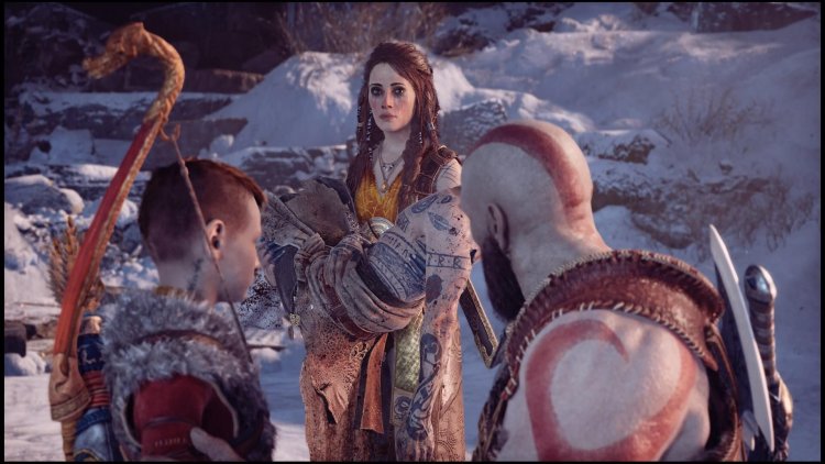 God of War 4 Kratos and Freya
