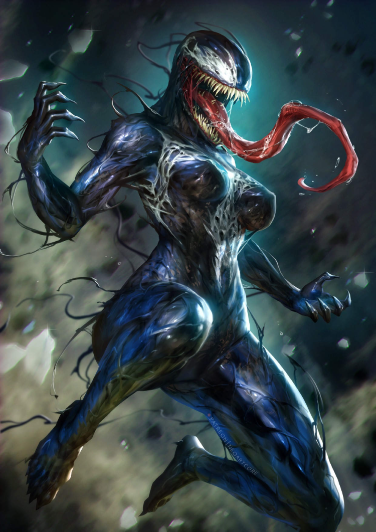 She Venom transformation