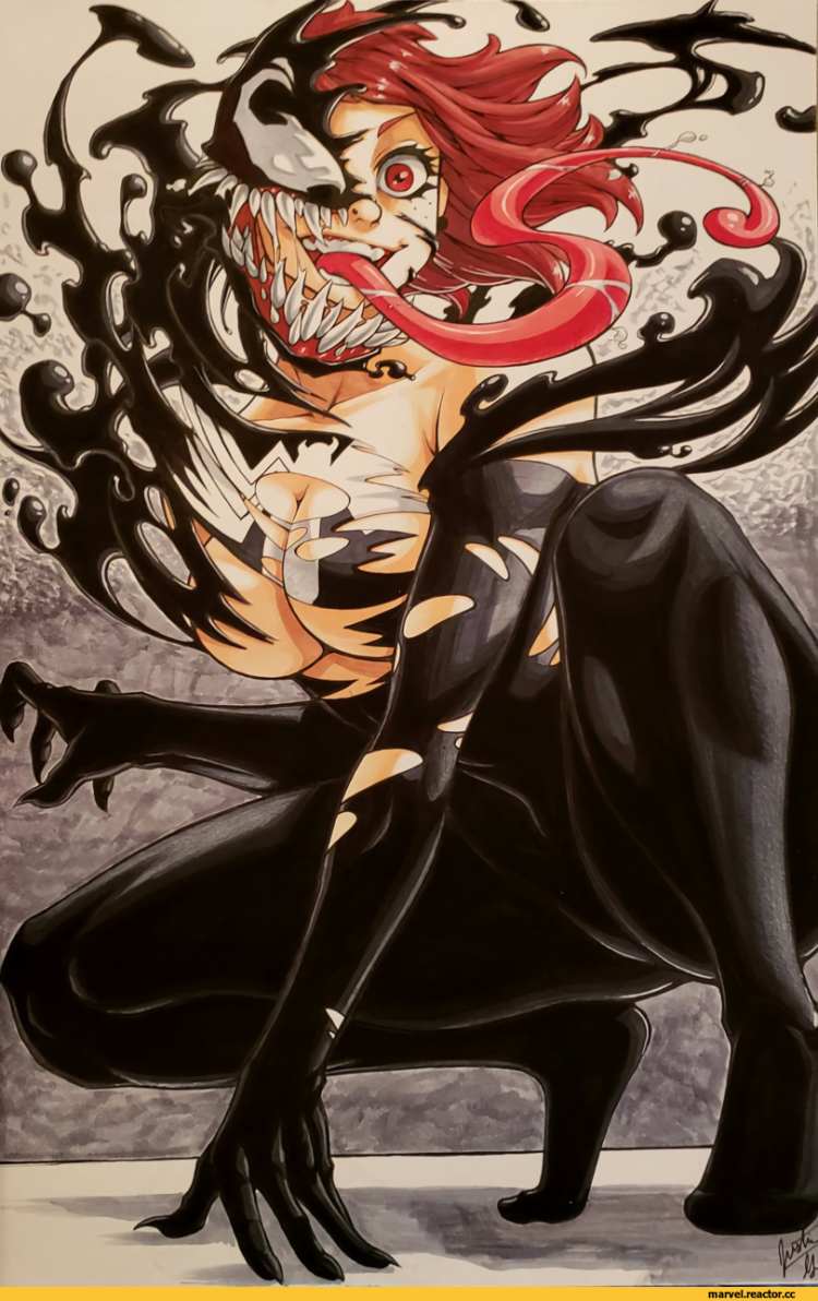 NEOARTCORE Gwen Stacy Symbiote