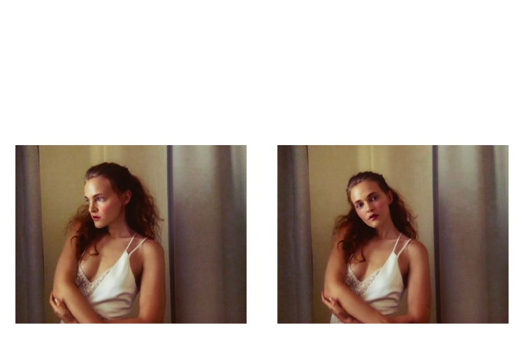 Madeleine Brewer and Bill Skarsgard