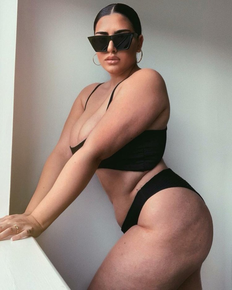 Plus-Size model Irena Drezi