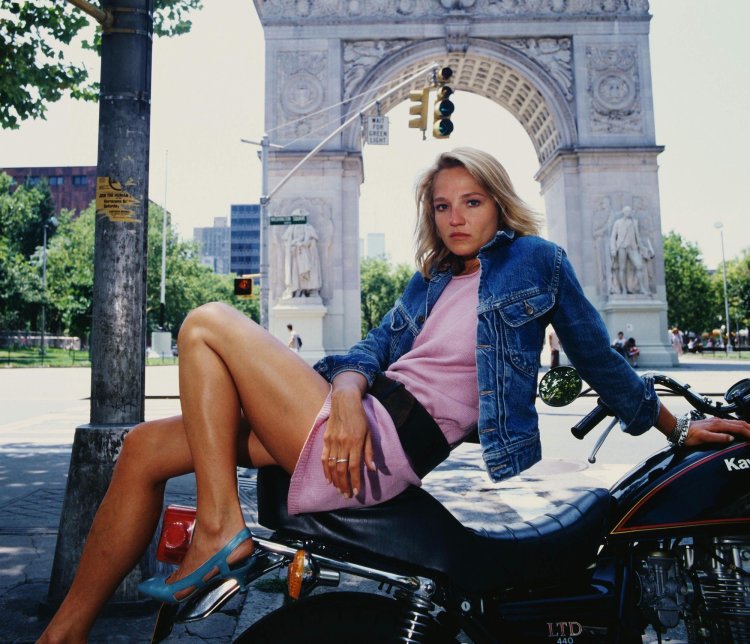 Ellen Barkin in her youth