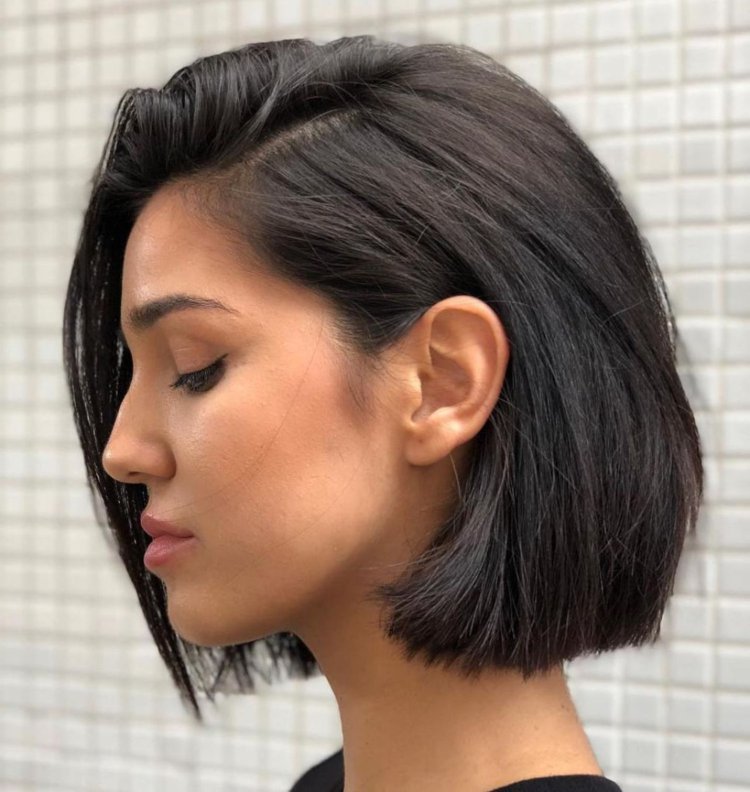 Bob haircut for short
