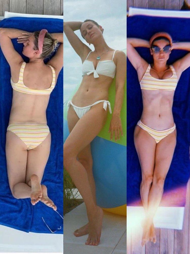 Brie Larson 2022 in bikini
