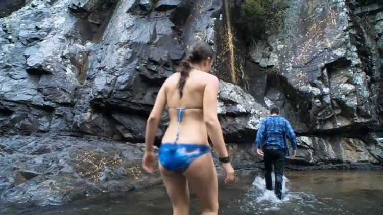 Allison Miller in a swimsuit