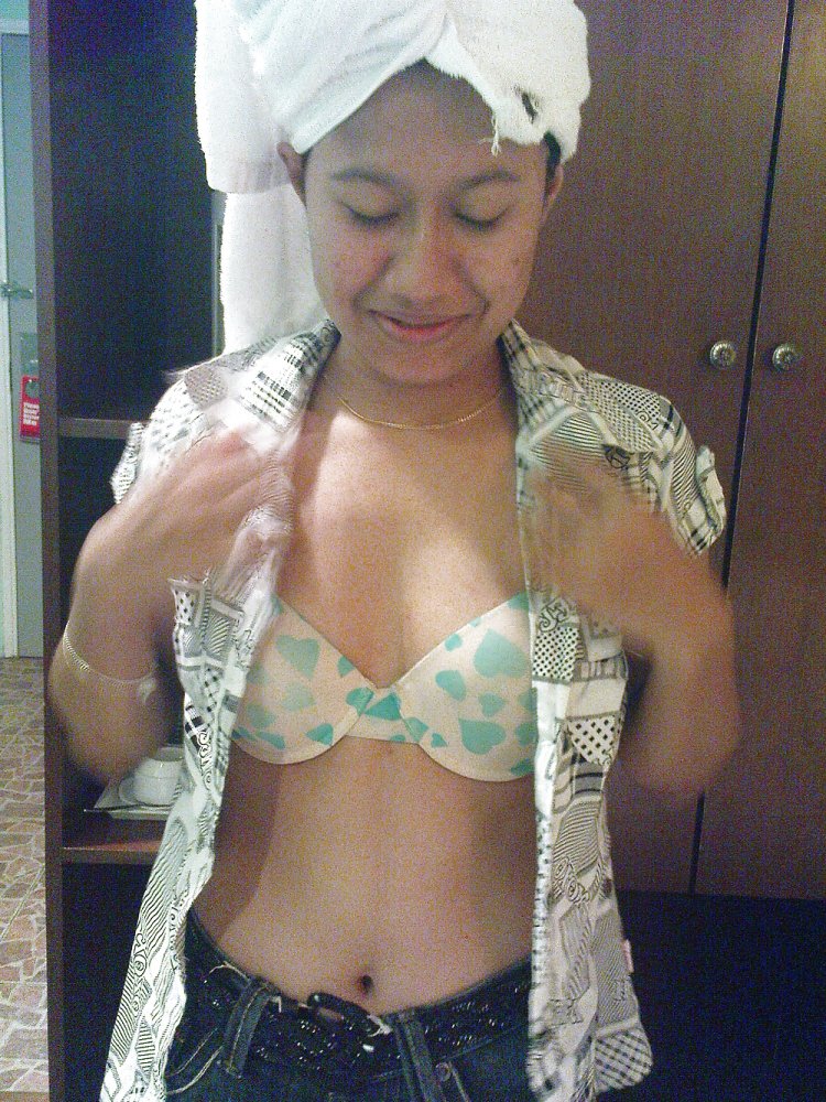 Naked chubby tits Malay Jilbab Singapore standing nude naked