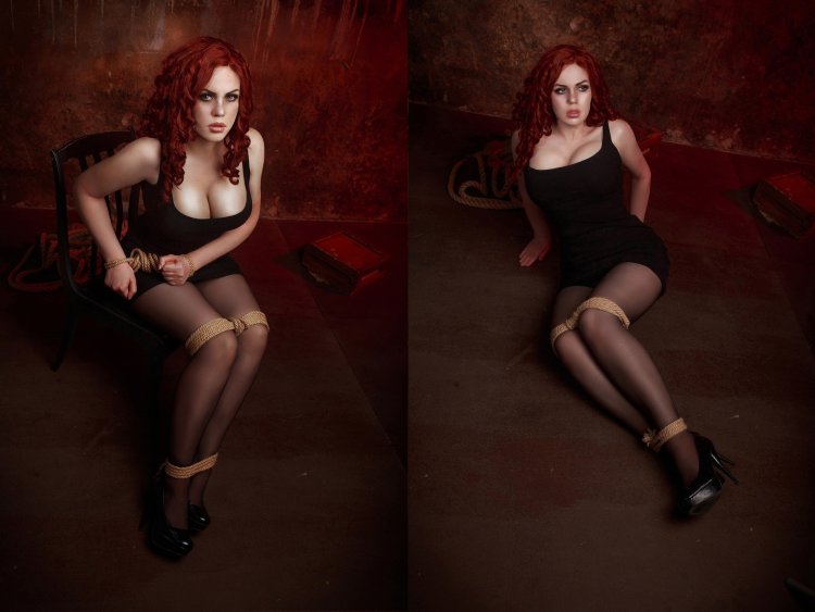 Alisa Arefieva cosplay Dimitrescu