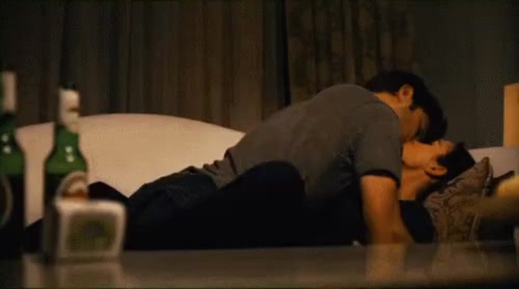 Kiss under the table