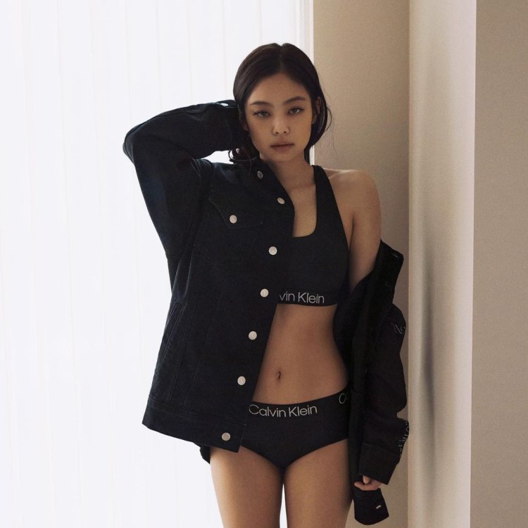 Jennie BLACKPINK Calvin Klein hot