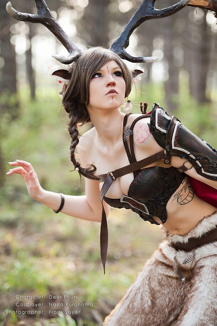 Faun cosplay costume