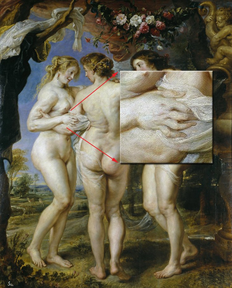 Peter Paul Rubens. Three Graces, 1639