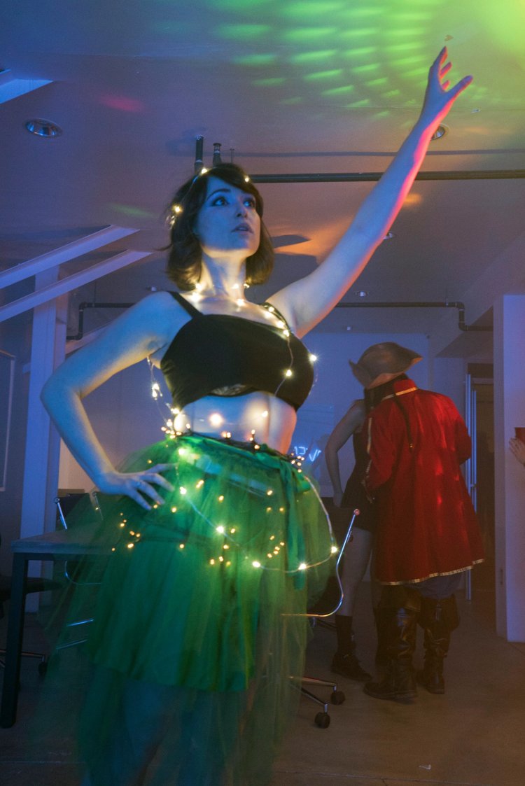 Milana Vayntrub Pool Party