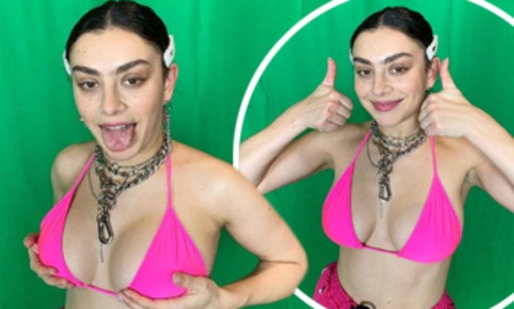 Charli XCX bikini photo