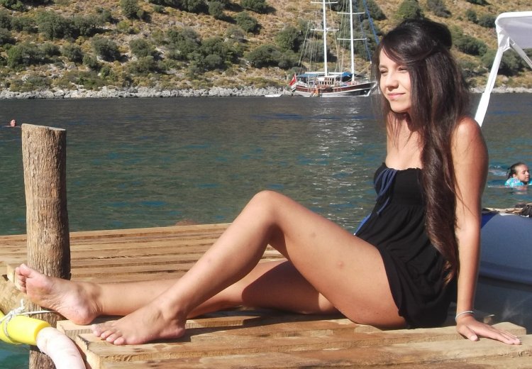 Sofia Fedina swimsuit