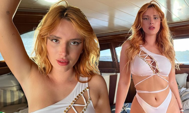 Bella Thorne in swimsuit 2022