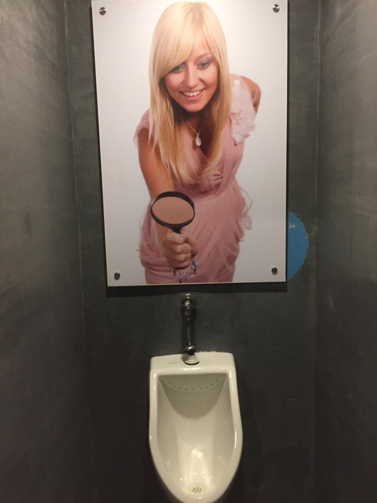 Creative urinal