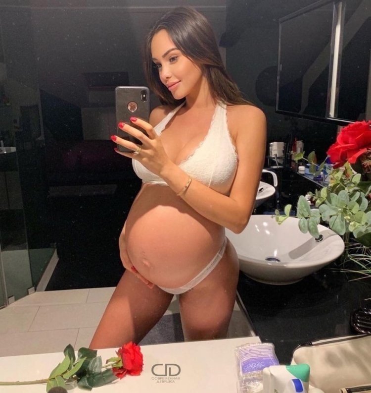 Nabilla Benattia pregnant