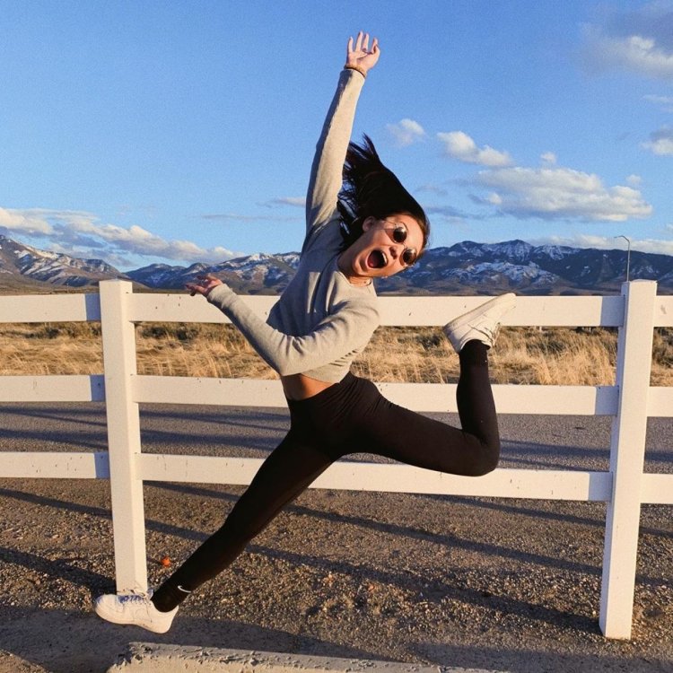 Shalina Devine in dress