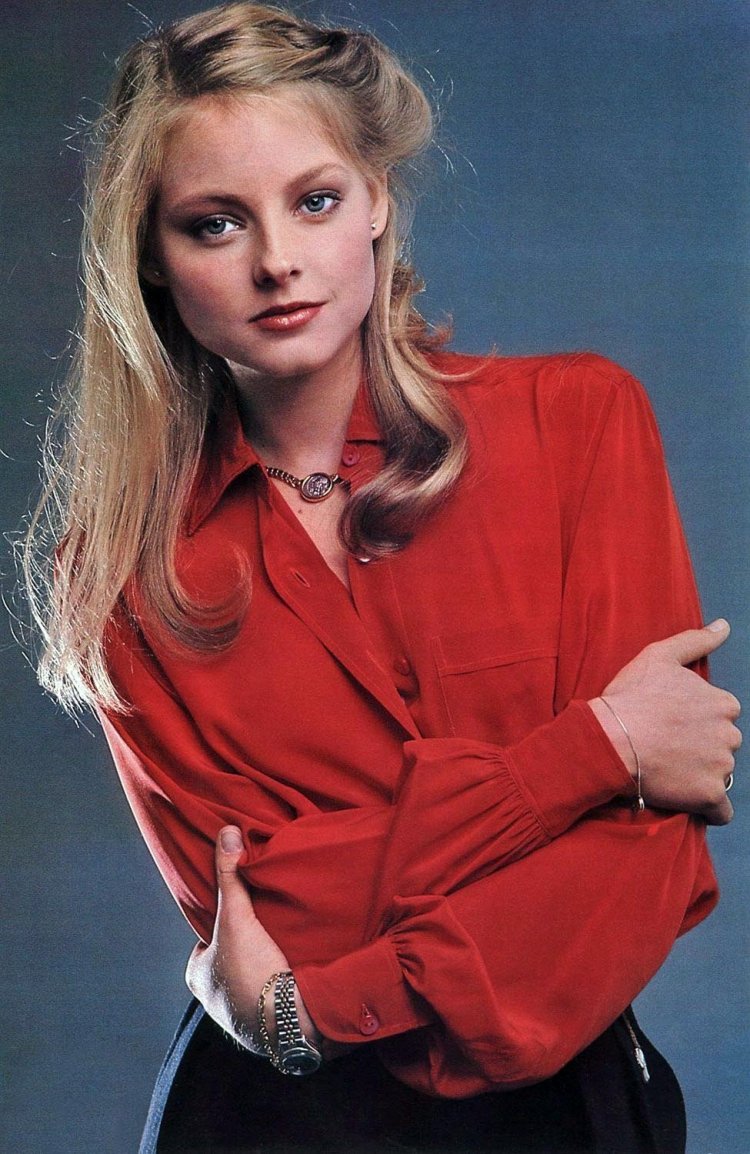 Jodie Foster in his youth