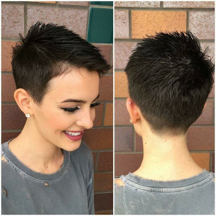 Pixie Haircut Tomboy Hedgehog