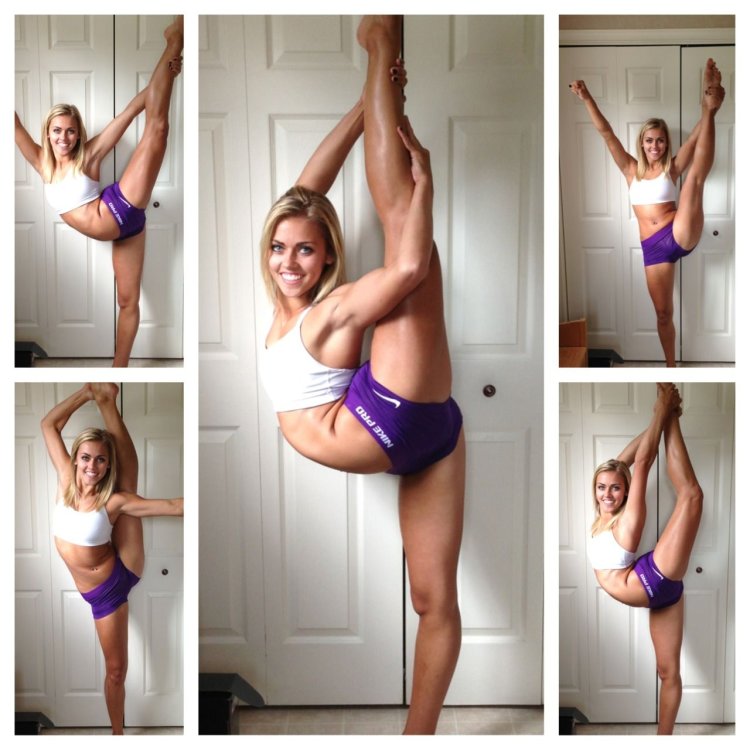 Vertical split exercises