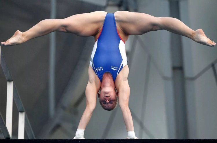 Anna Korobeynikova acrobatics