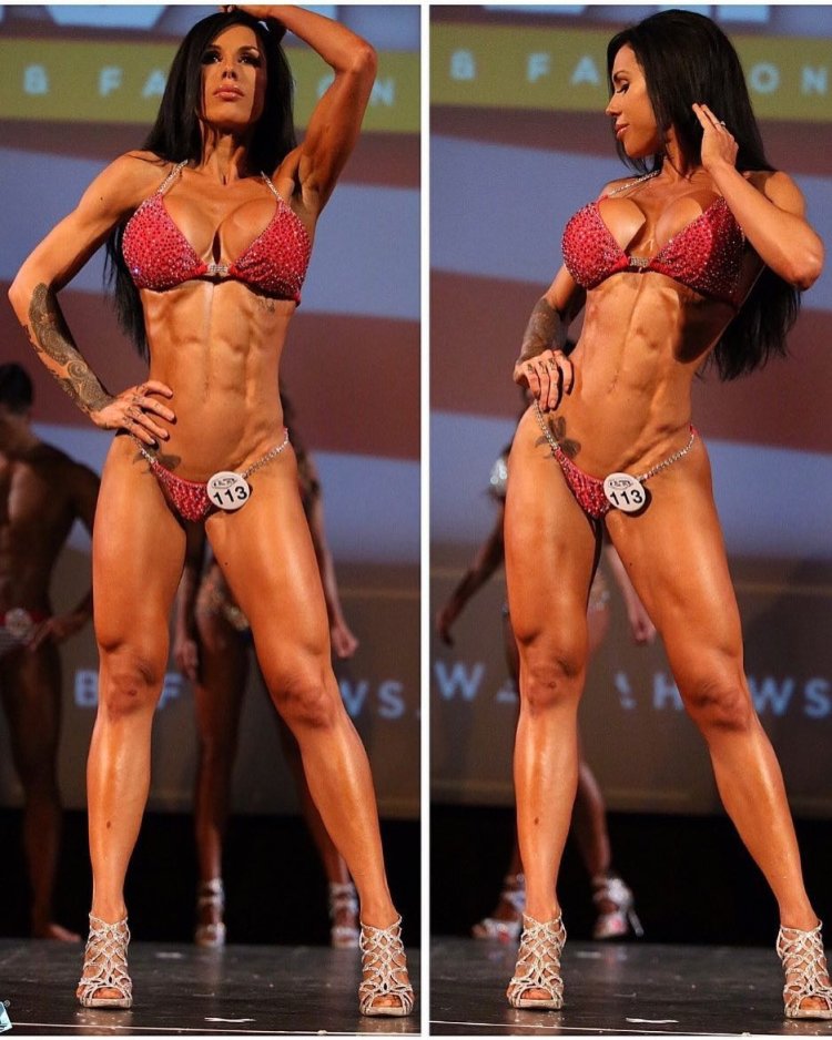 Savannah Prez in a dress