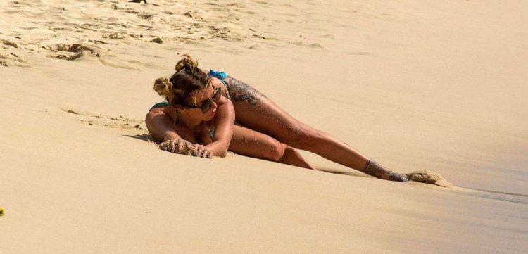 Olivia Buckland with alcohol