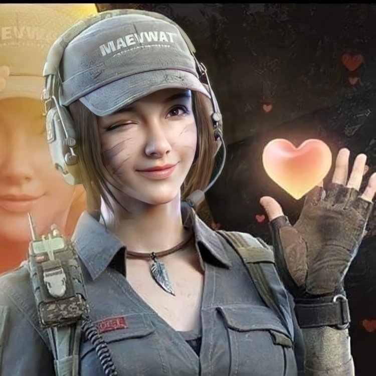 Call of Duty mobile girl firefighter