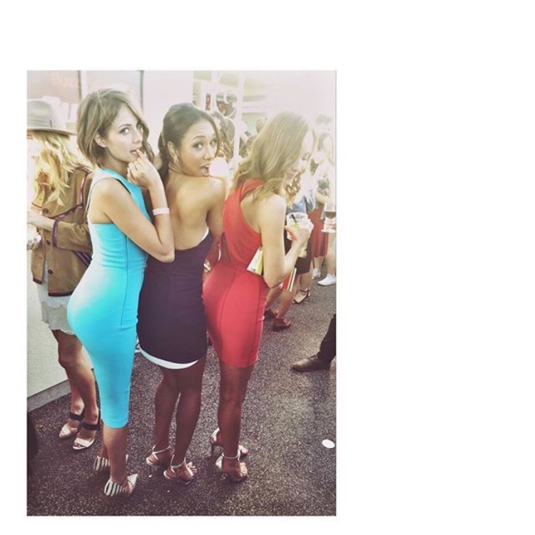 Candice Patton in a swimsuit