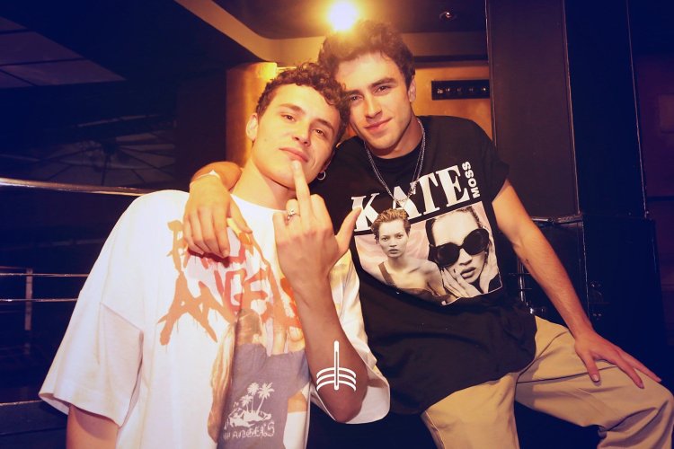 Aron Piper and Itzan Escamilla