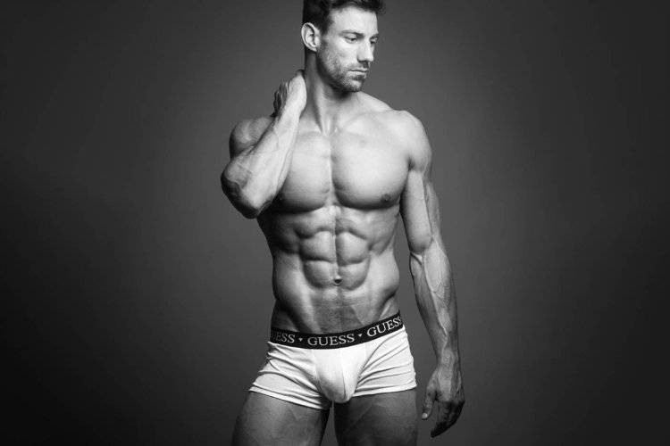 Dmitry Bessalov is a fitness model