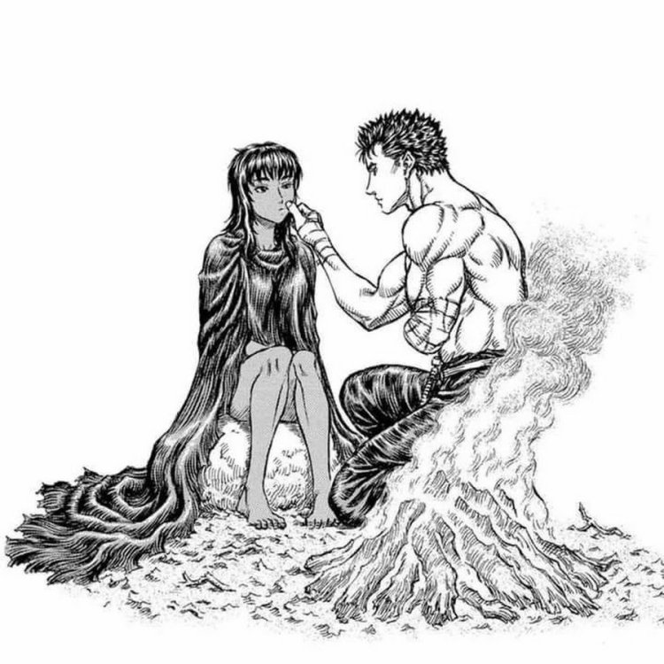 Berserk Guts and Casca Love