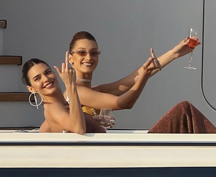 Kendall Jenner and Bella Hadid