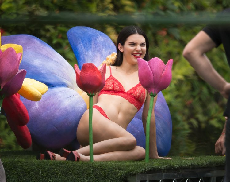 Julie Kendall in a swimsuit