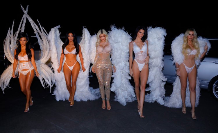 Kardashian jenner angels victoria secret