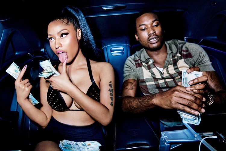 Nicki Minaj with Meek Mill