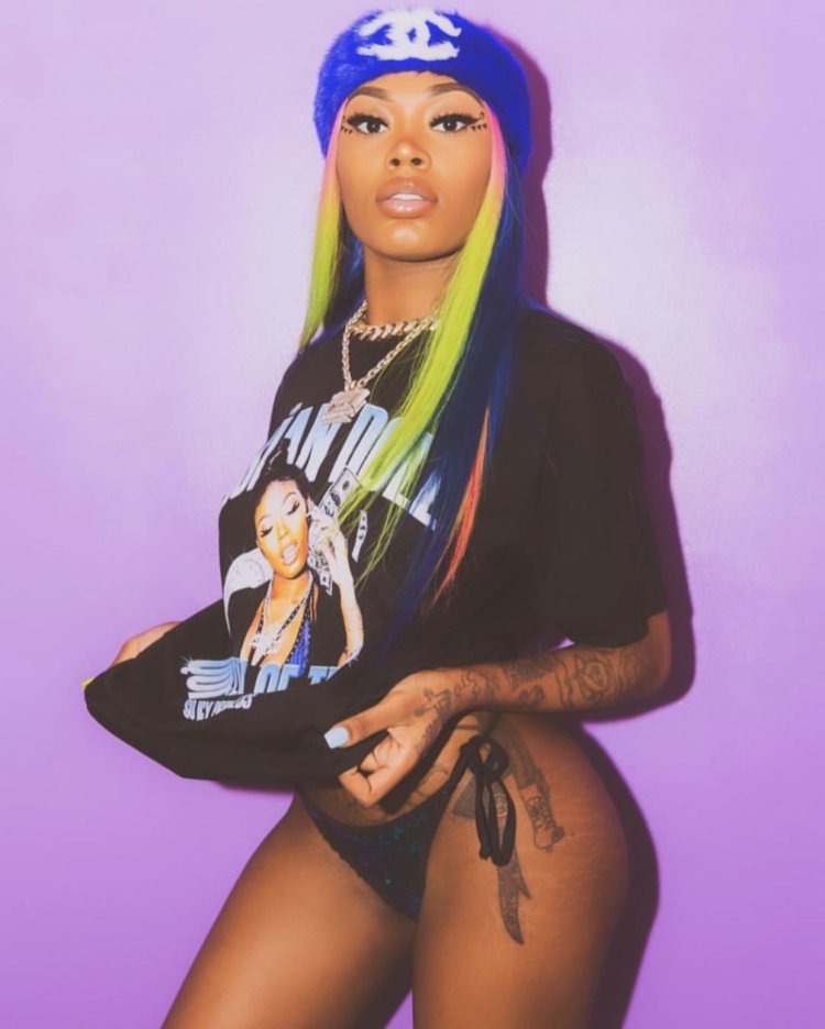 Black rapper girl makeup