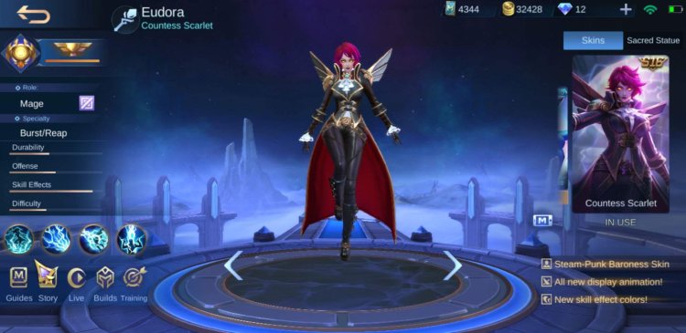 Mobile Legends Eudora Red
