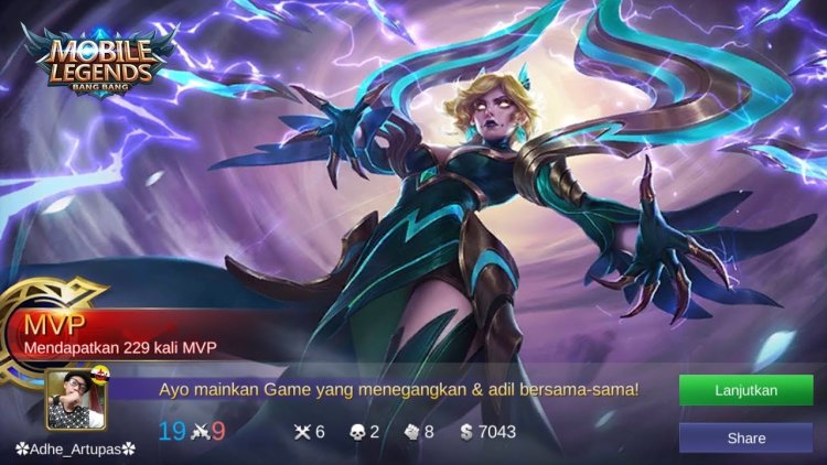 Top player of the world PNG mobile Legend