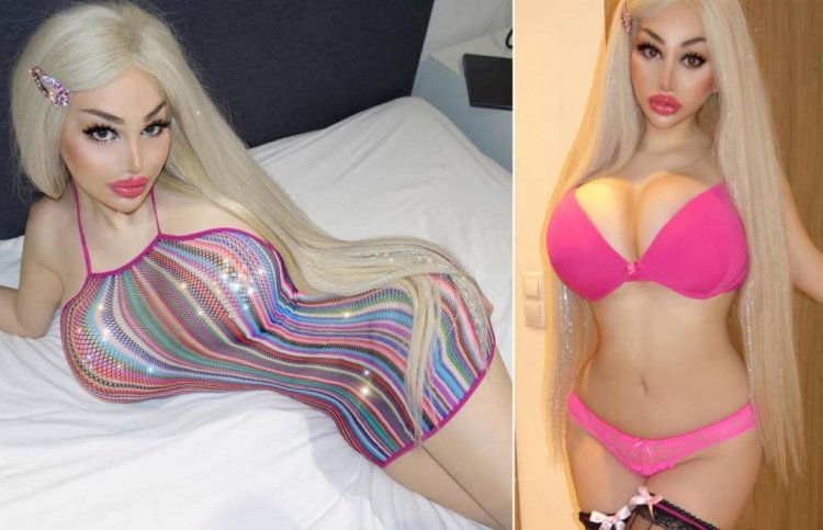 Hungarian model Barbara Luna sipos