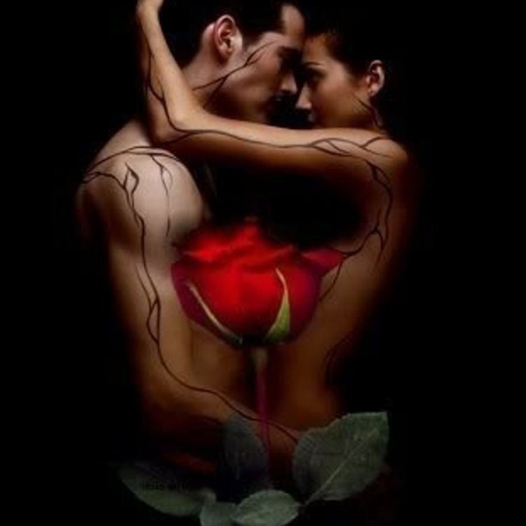 Love and passion tenderness