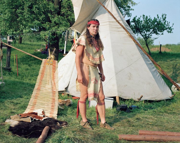 Native American loincloth girl