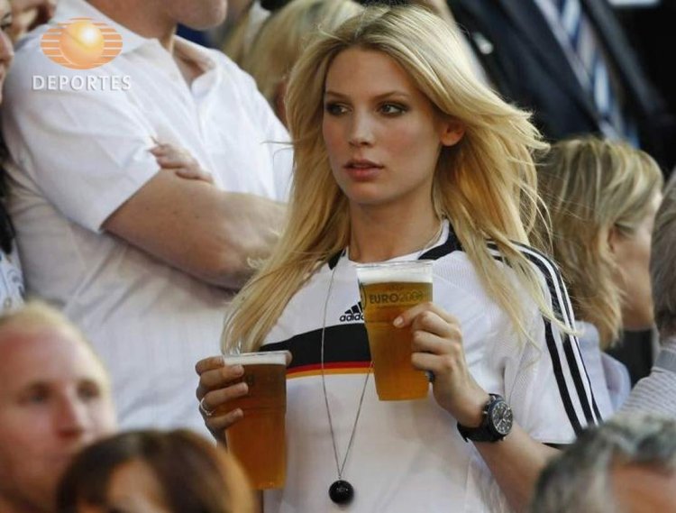 Blonde german women